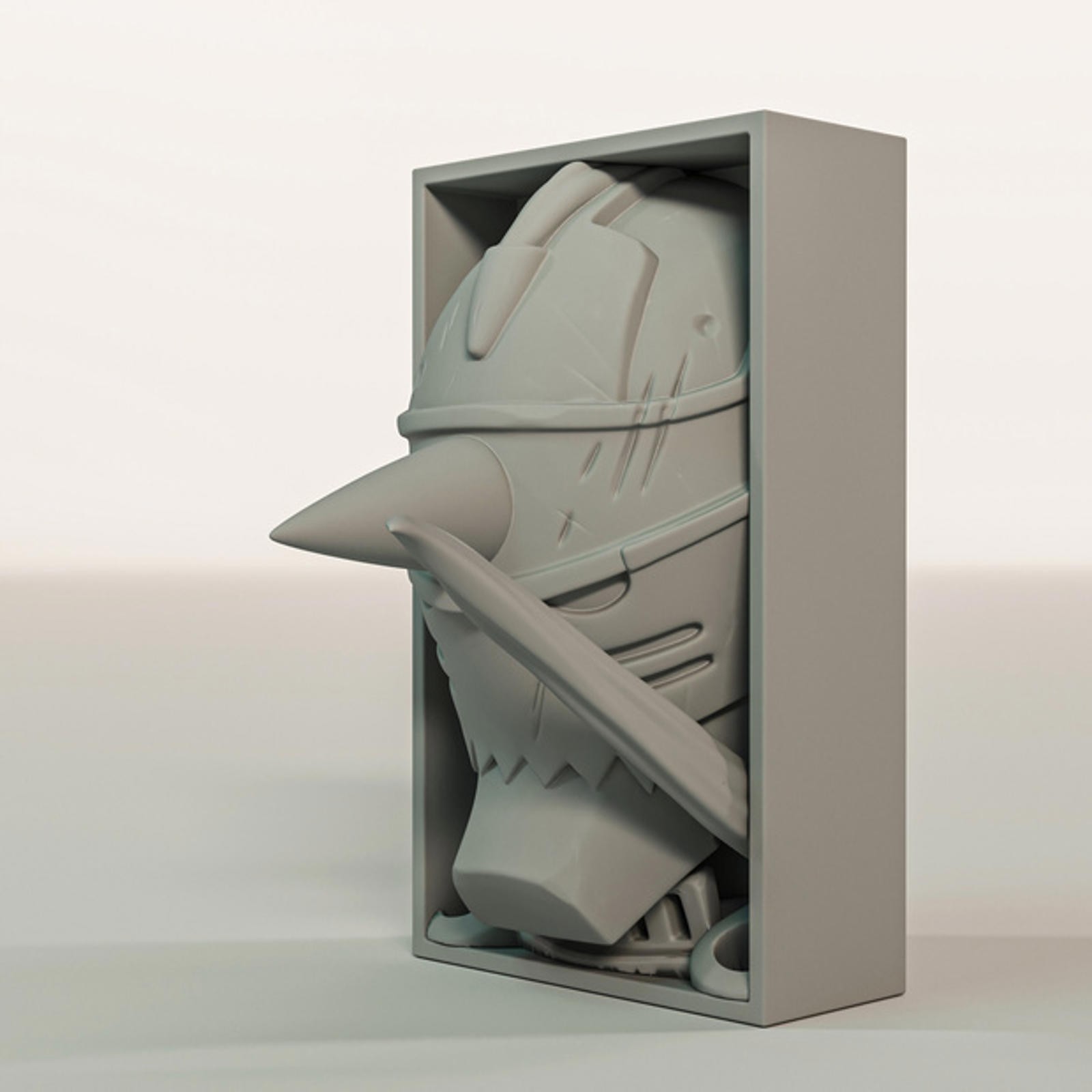 Alphonse Elric Fullmetal Alchemist Manga Nook - Suit of Armor Bookshelf Insert