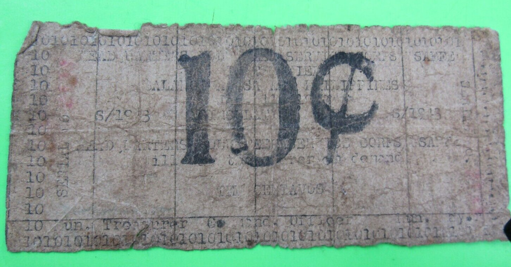 PHILIPPINES / BALANGIA SAMMAR, 10 CENTAVOS, 1943