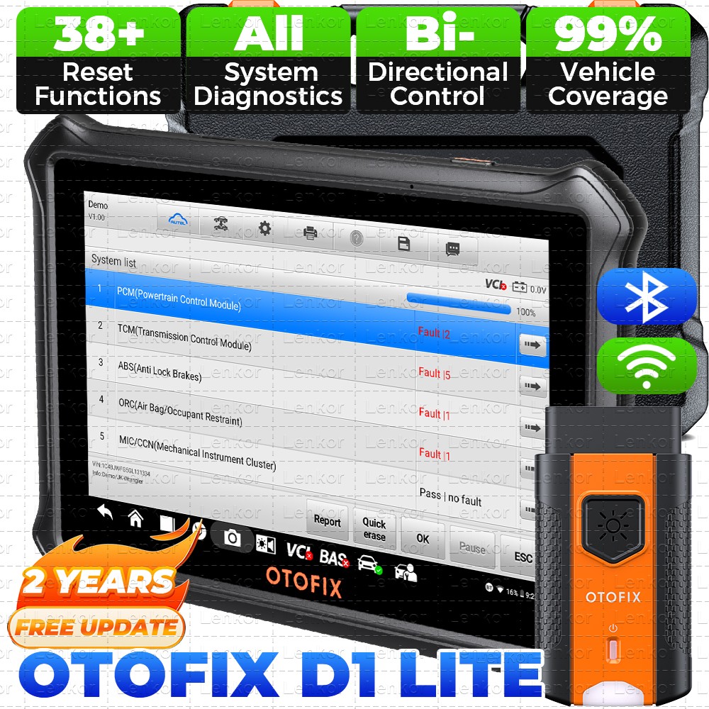OTOFIX D1 Lite OBD2 Scanner Wireless Diagnostic Tool Full System Active Test