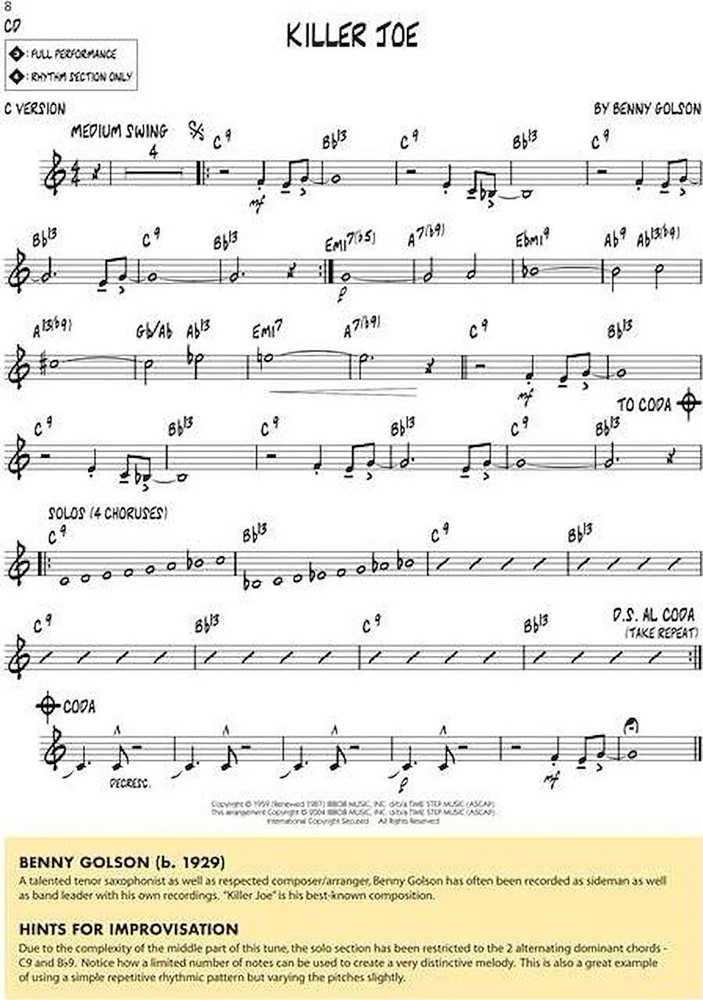 Essential Elements Jazz Play-Along - Jazz Standards