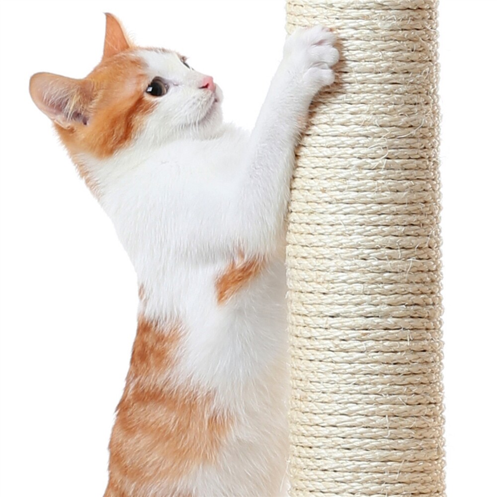 57in Cat Tree Condo Multi-Level Cat Tower Scratching Posts, Dark Gray