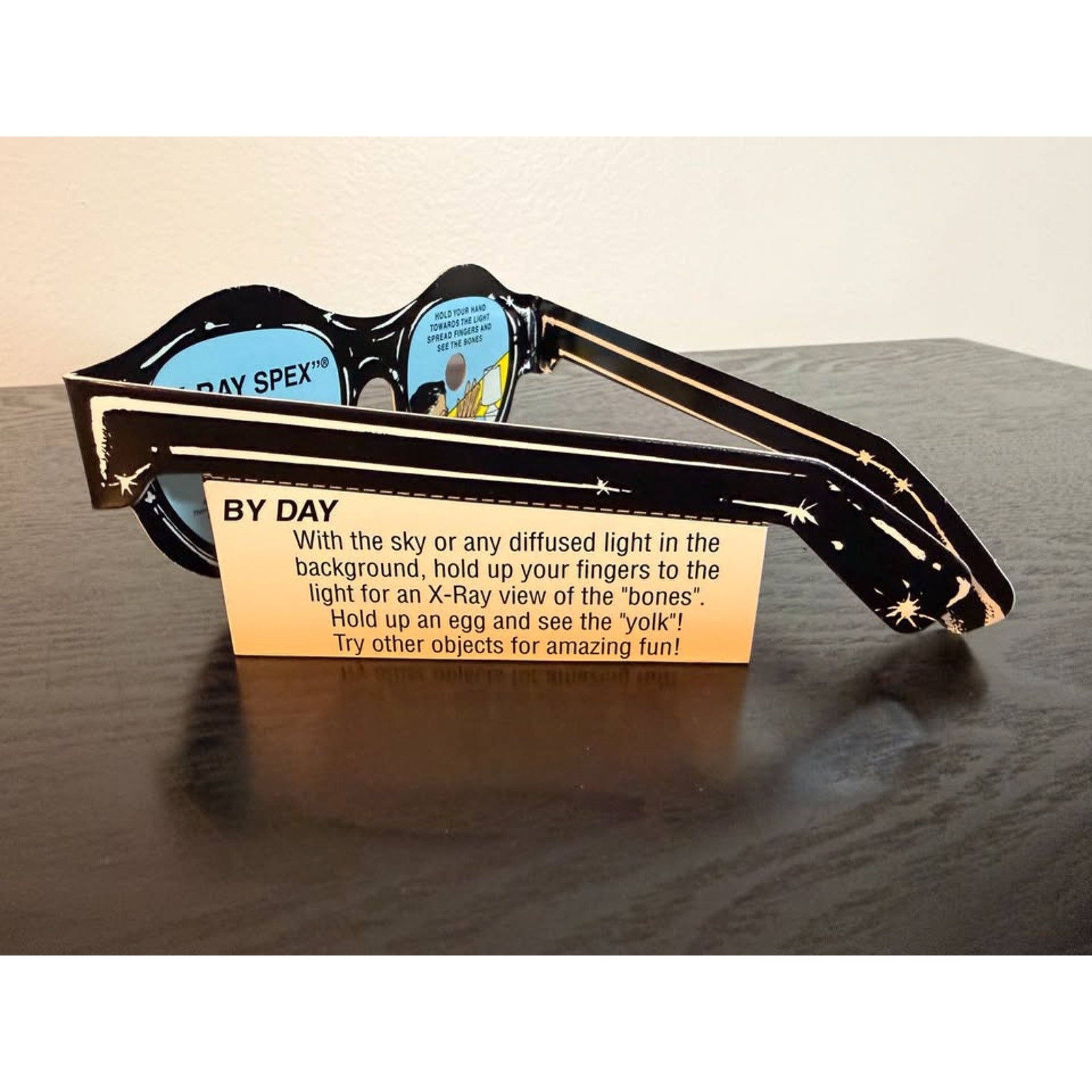 Novelty Retro Cardboard X-Ray Vision Glasses