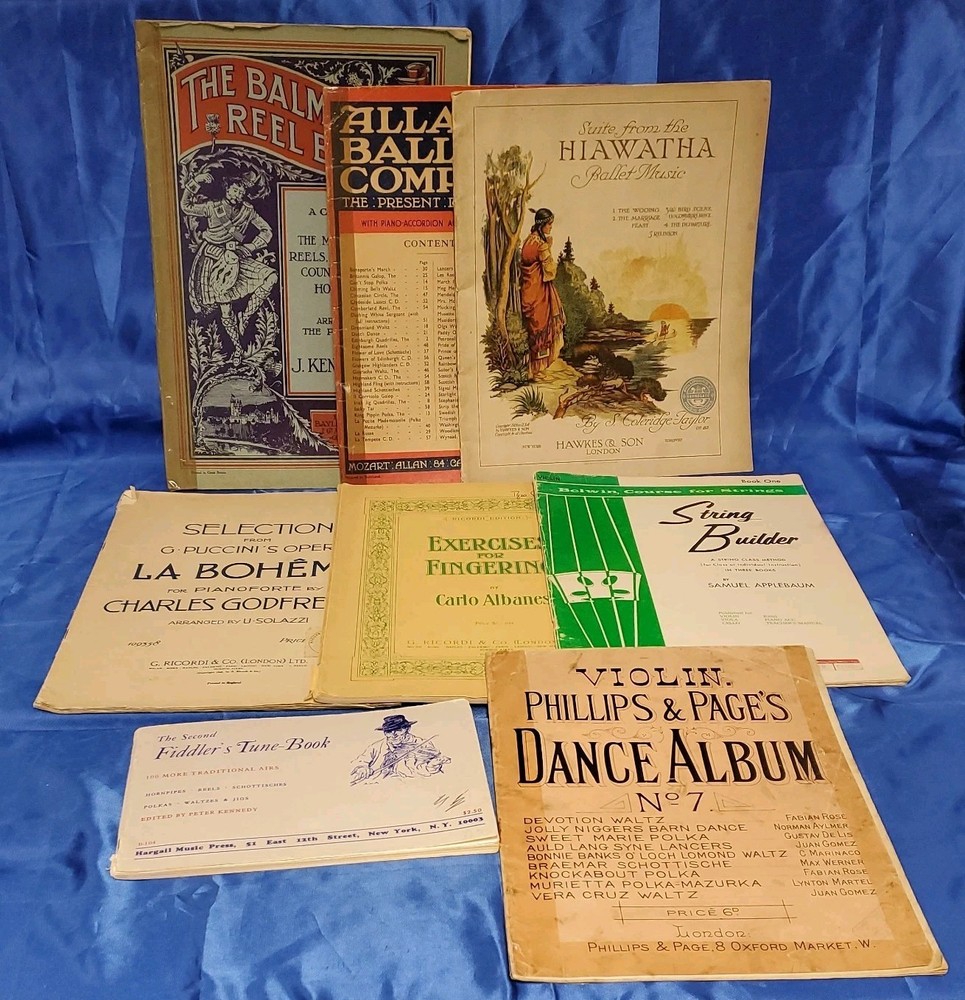 Vitage Sheet Music bundle