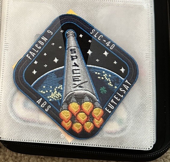 Official SpaceX Mission Patch SLC-40 ABS EUTELSAT