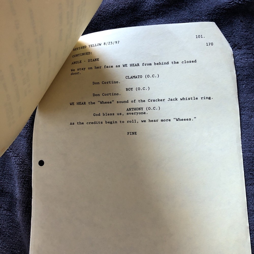 2 Mafia! Script Screenplay - Jim Abrahams/Norberg/Mcmanus 1st & 5th Draft RARE!