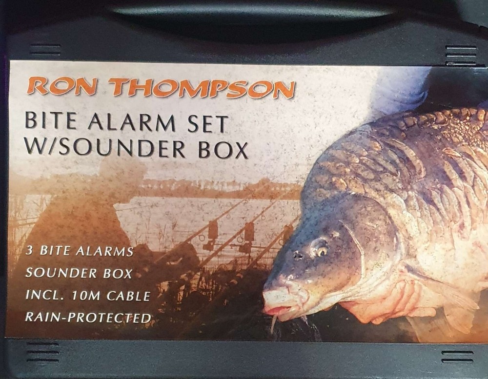 Ron Thompson Bite Alarm Set Case Included