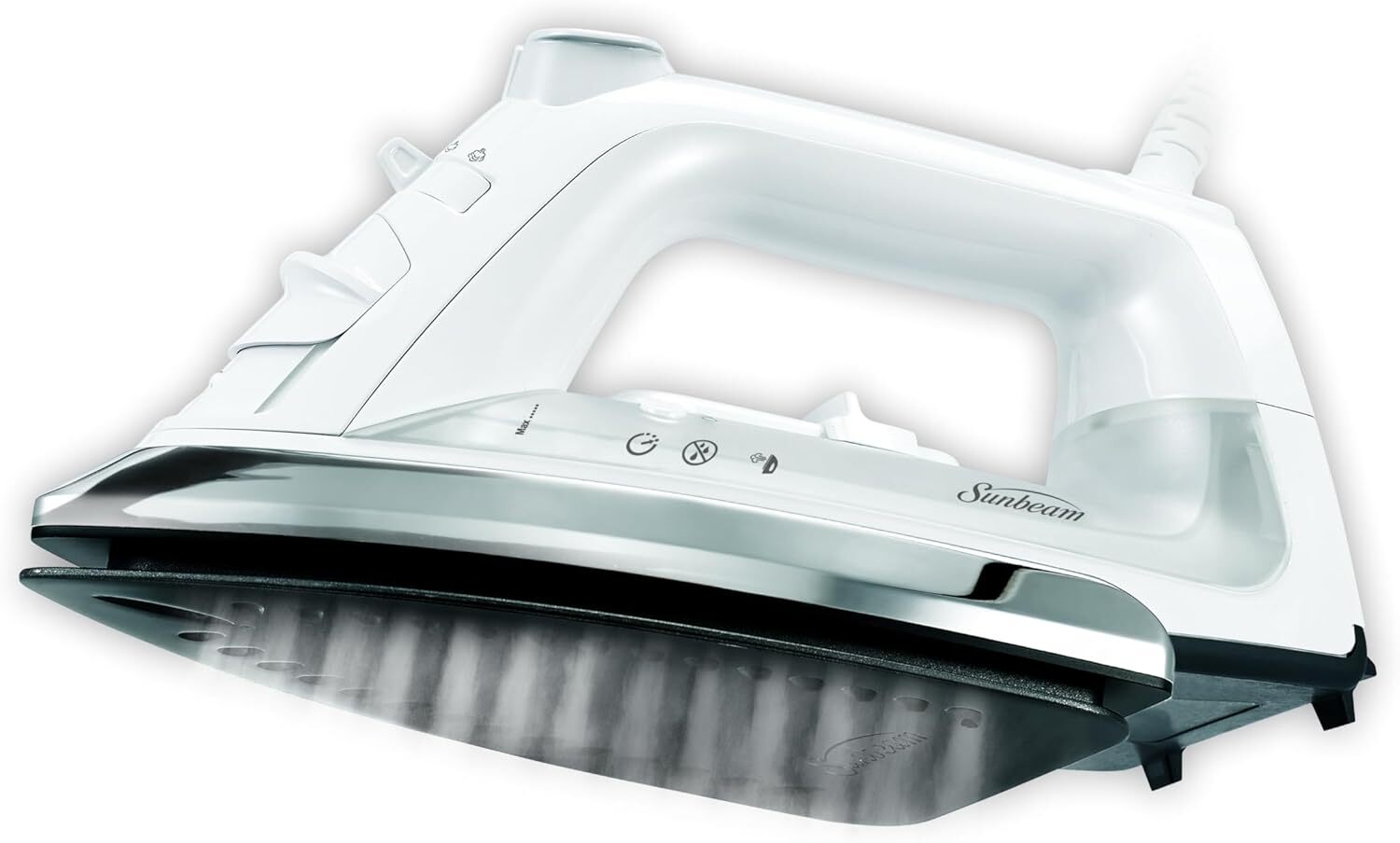 Sunbeam GCSBCL-317-000 Classic Iron 1200W, Mid-size Anti-Drip Nonstick Soleplate