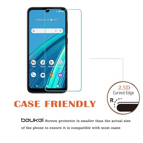 (3 Pack) Compatible for Cricket Debut S2 / AT&T Calypso 4 Screen Protector