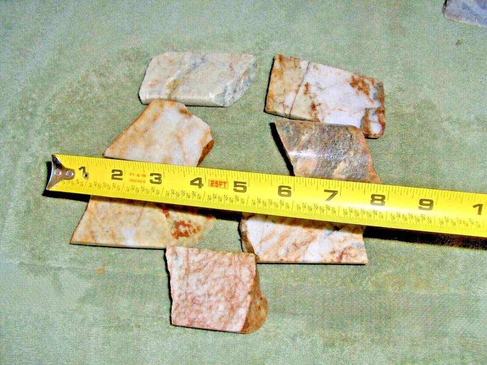 Split Core Samples From Alaska Gold Mine 7 Pieces Drill Core Samples #14
