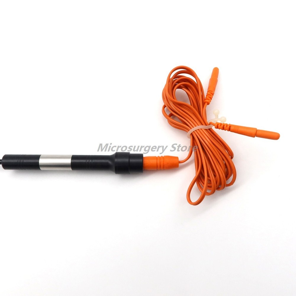 Φ 5 × 330mm Laparoscopic Laparoscopy Bipolar Electrode Hook Coagulation