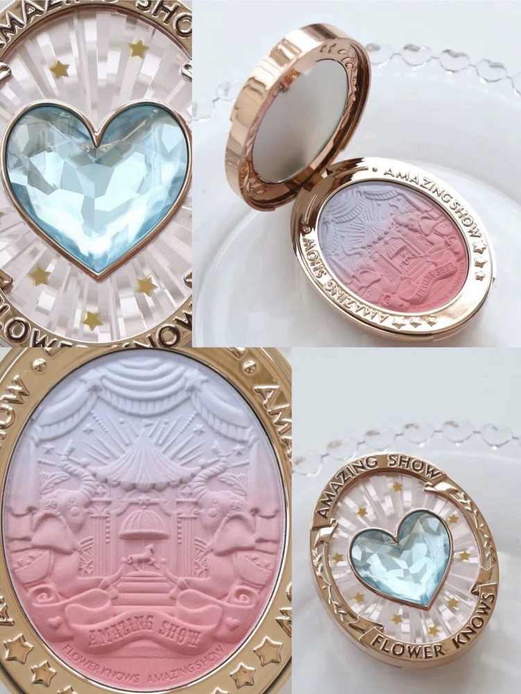 Flower Knows Circus Gradient Embossed Blush NEW IN BOX