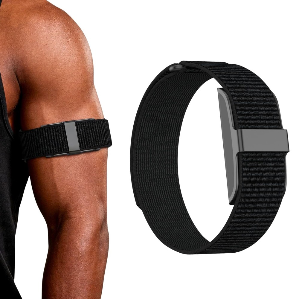 Bicep Bands Compatible with Hume Band, Nylon Loop Replacement Strap, Soft Bre...