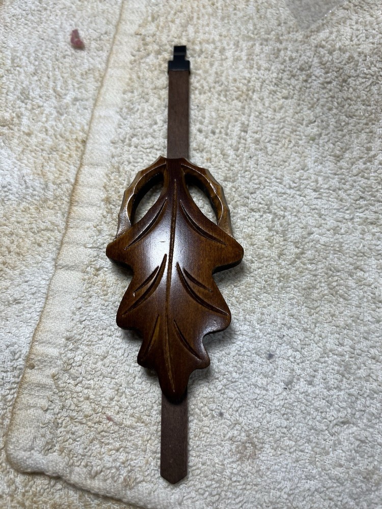 New Oak Leaf cuckoo clock pendulum