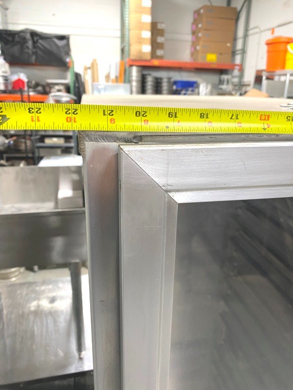 Bakery Food Aluminum Cabinet/ Lockwood CA72-RR18-R /NSF/ 18 Full-Sheet Pan