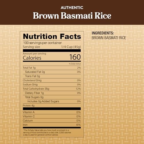 Basmati Brown Rice Whole Grain