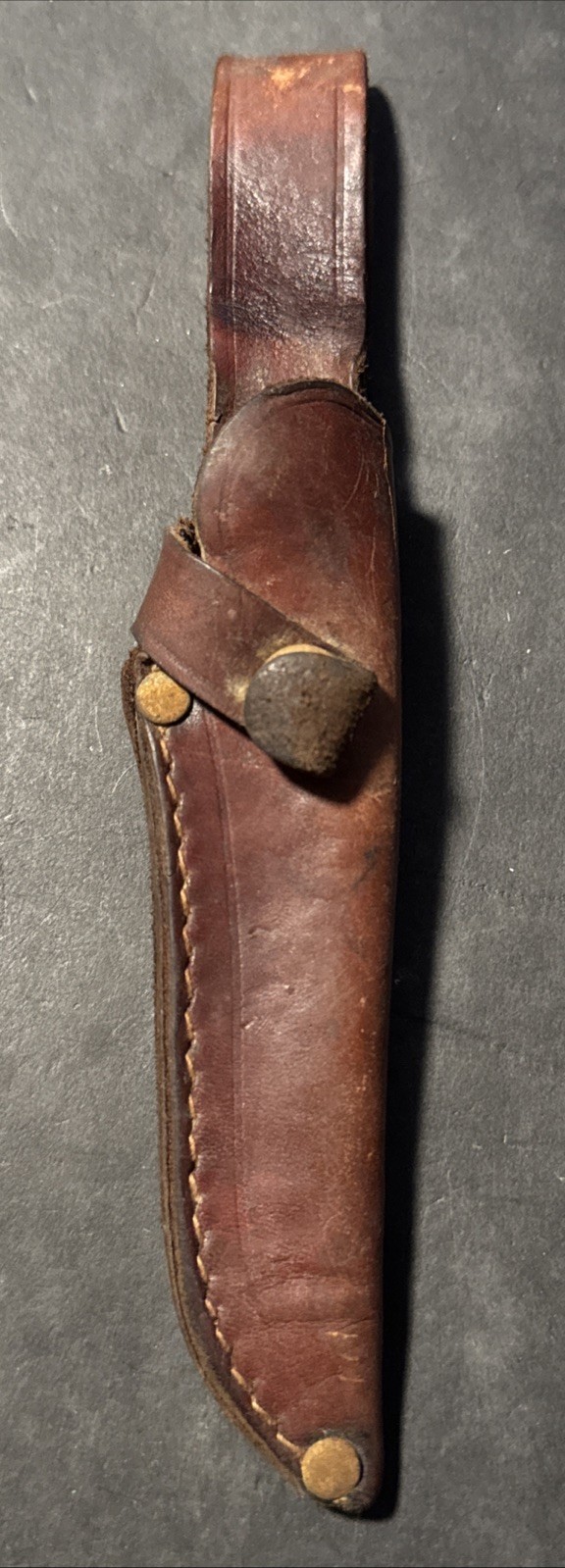 Vintage Knife Sheath -  Leather