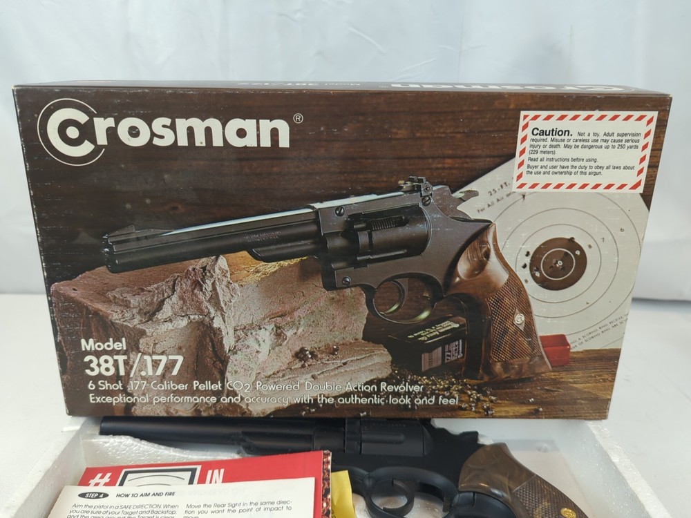 Crosman Model 38T - .177 Caliber With Box
