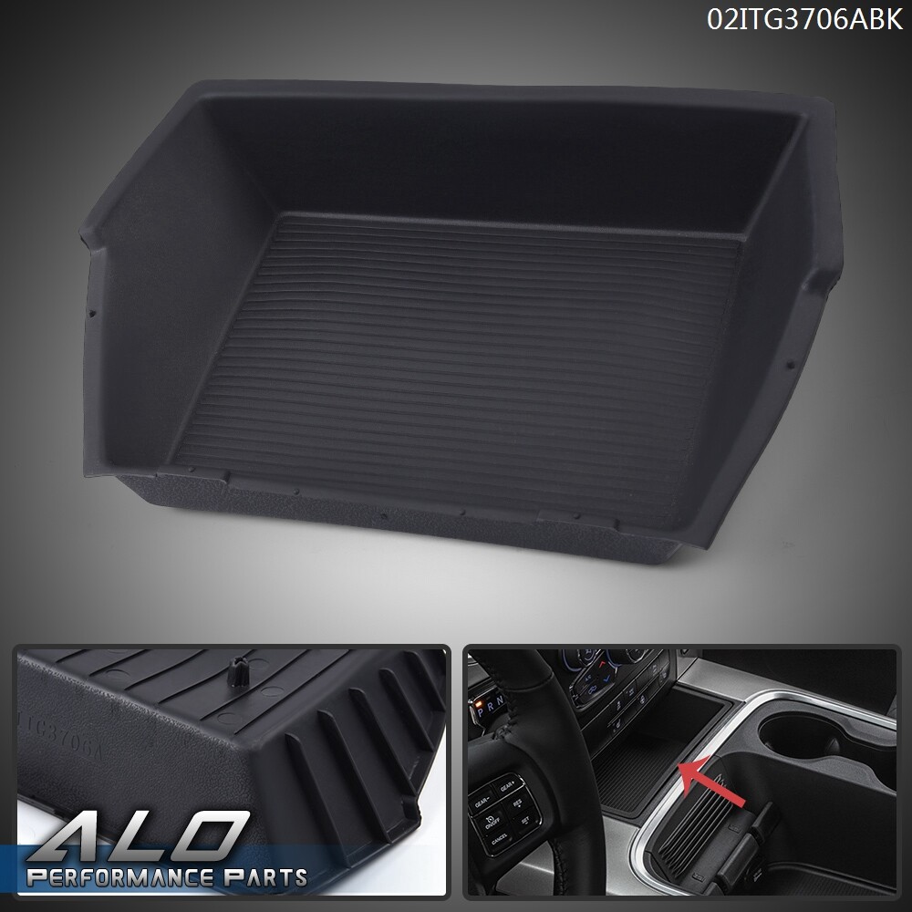 Fit For 2015-2018 Dodge Ram 1500 2500 Front Center Console Mat Insert Rubber