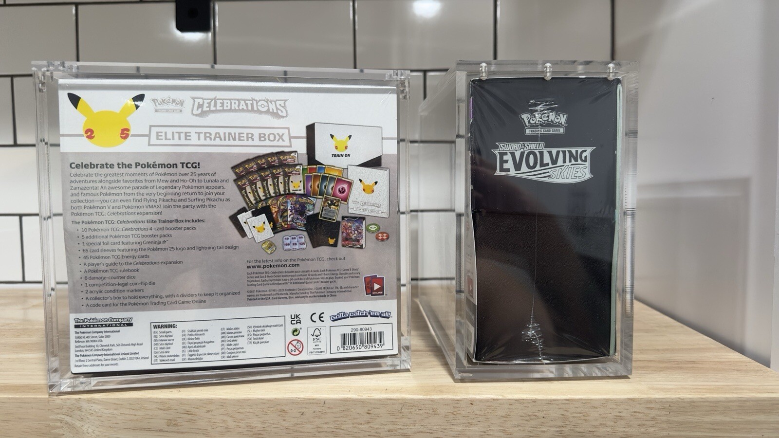 POKEMON ETB DISPLAY MAGNETIC CASE PROTECTOR ELITE TRAINER BOX HIGH QUALITY