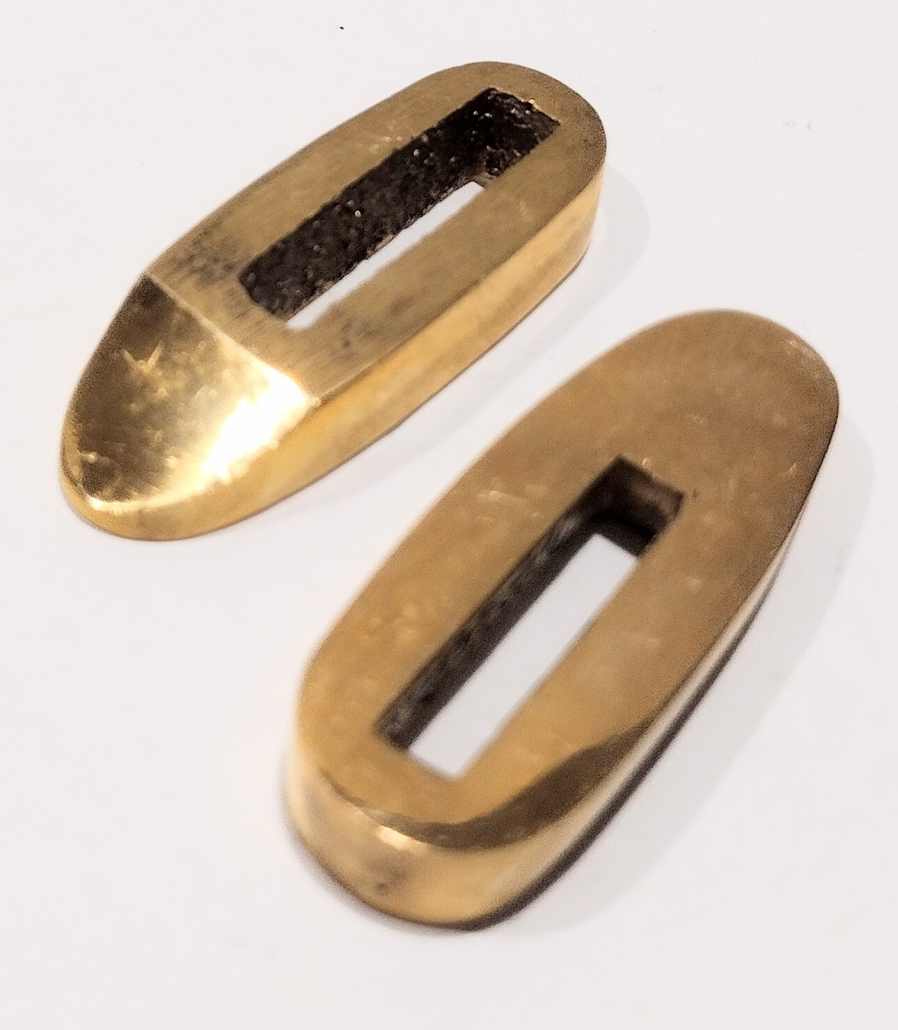 NEW USA BRASS FINGER GUARD BOLSTER CUSTOM KNIFE BLANK MAKING SUPPLIES