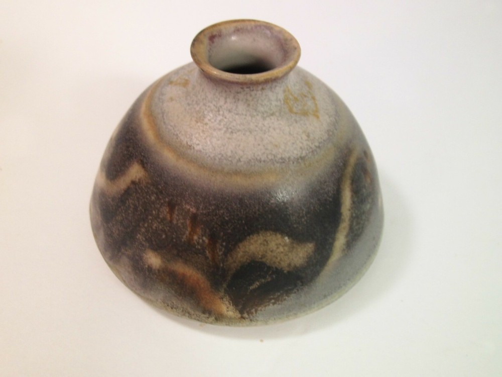 STONEWARE VASE BELL SHAPED