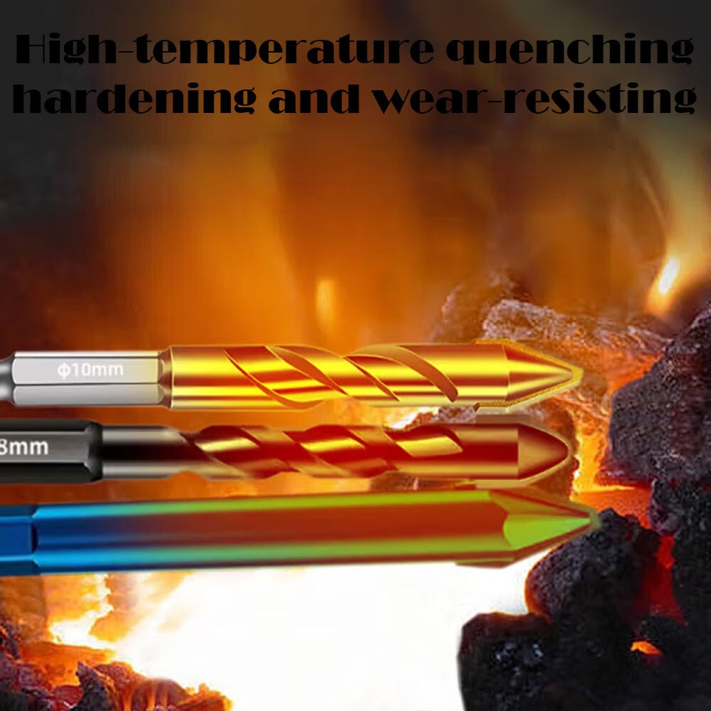 2024 High-Strength Eccentric Twist Drill Bit, Oblique Head Eccentric Drill Bit