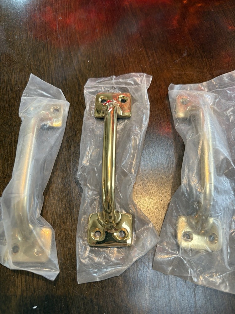 Sash Lift Solid Brass Bright Chrome Cabinet Pull Drawer Handle Polished 5"