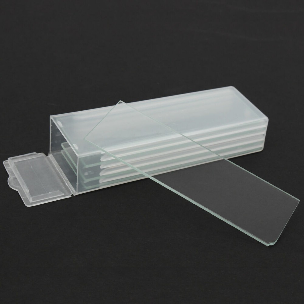 5pcs 1mm Concave Cavity Glass Coverslips Microscope Slide Set Thickness Lab Tool