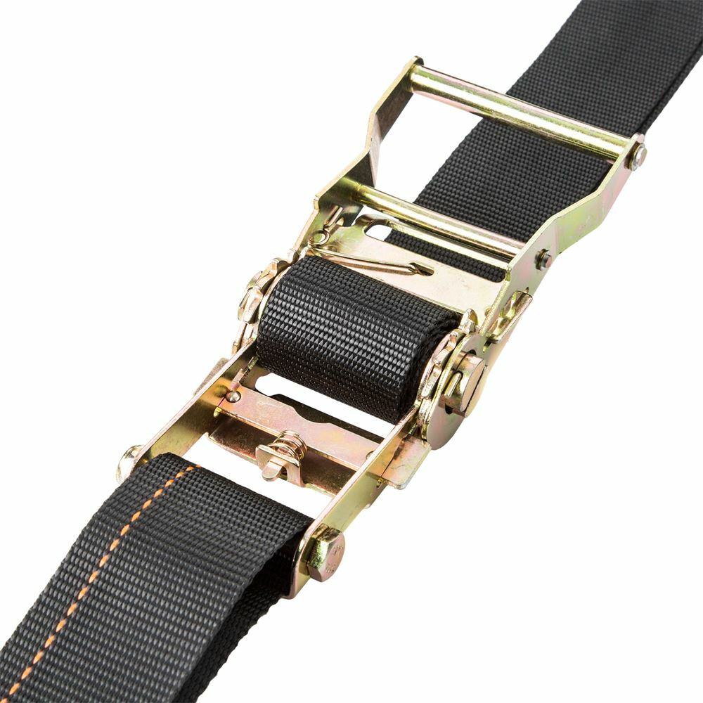 2" Ratchet Snap Hook Tie-Down Straps - 8 Pack