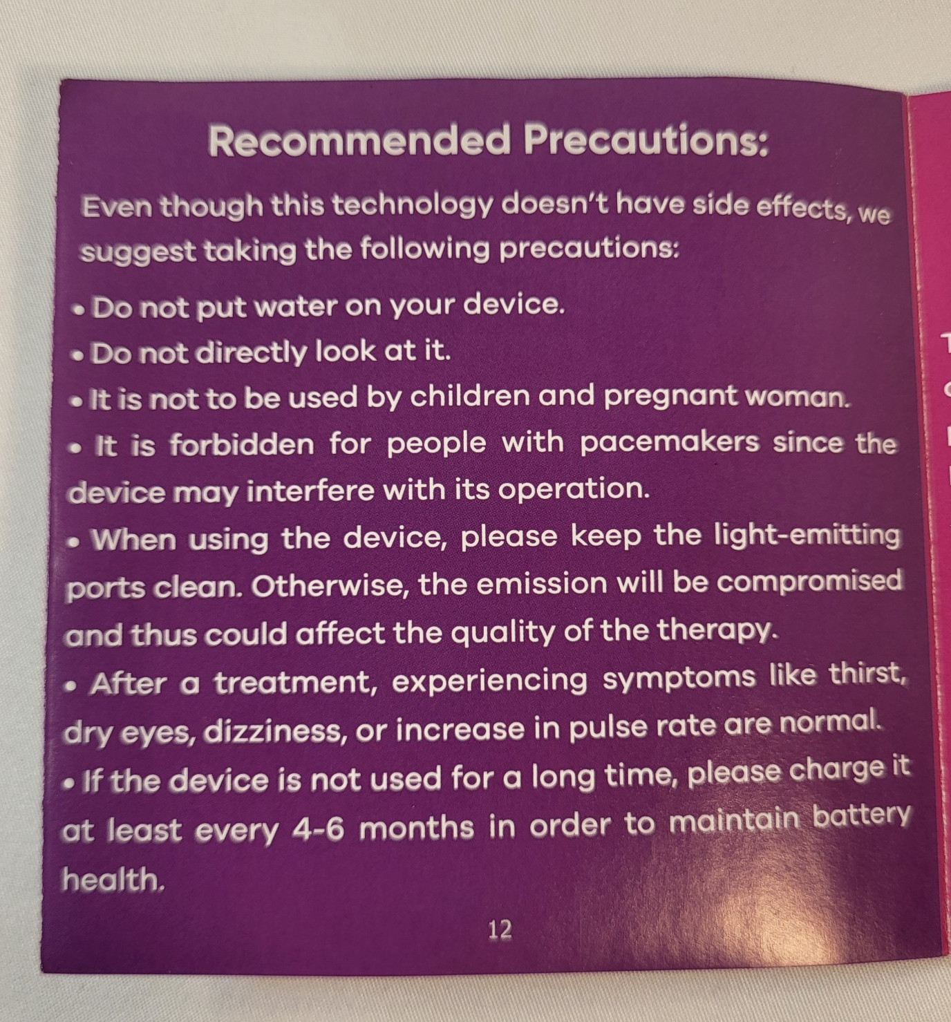 Novaalab Red Light Therapy Extra-Strength Healing-Pain Relief Laser - Used