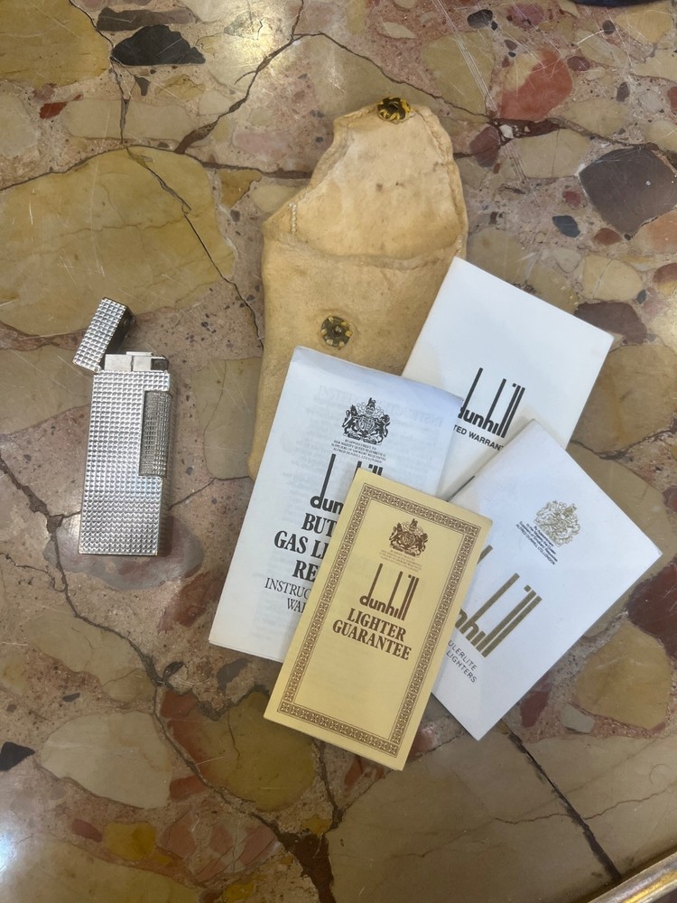 Silver Dunhill Lighter
