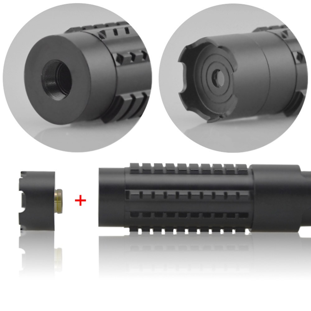LMX6GL GR Laser Pointer 520nm Adjustable FocusVisible Beam Light Charger+Case