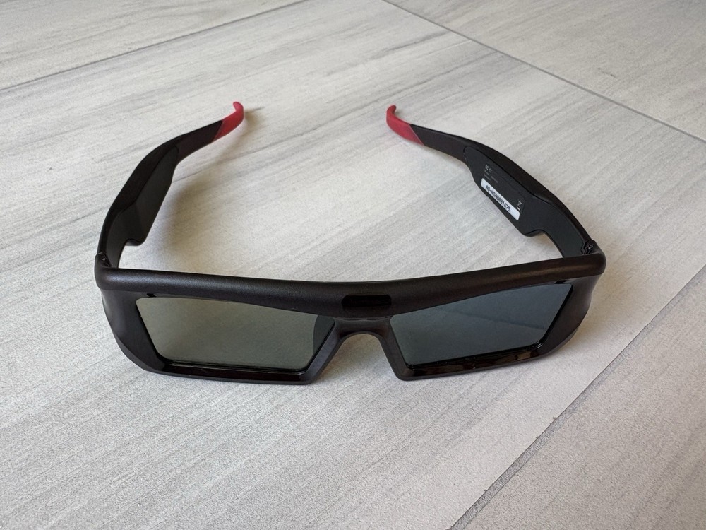 NUVISION Black 3D Active Glasses AG210-NV
