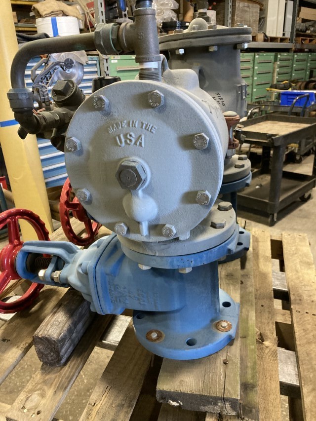 Febco 4" Double Check Detector Assembly 140F max, Size 4 , 876