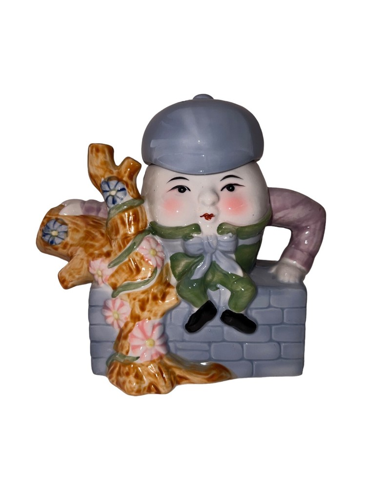 Feitx Ceramic Humpty Dumpty Teapot