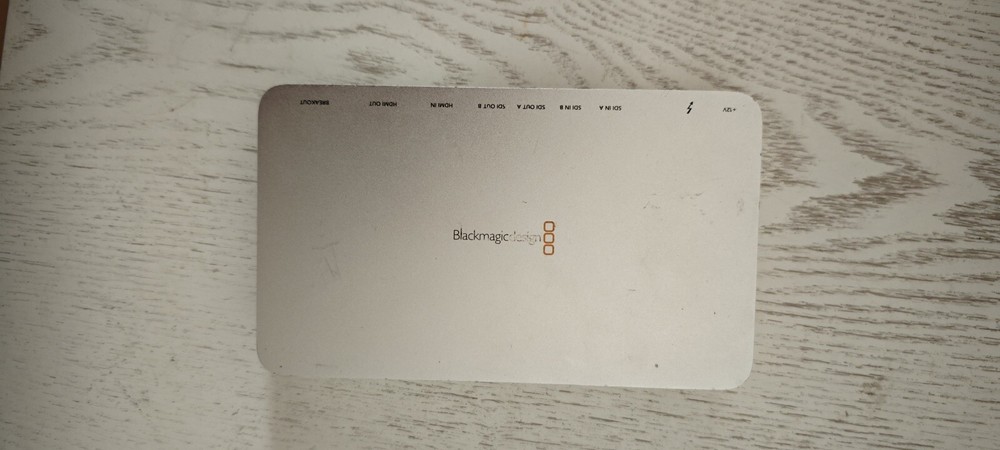 blackmagic ultrastudio 3D