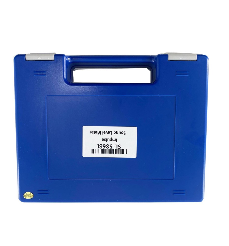 Impulse Sound Level Meter Tester with Range 25dB~130dB(A) Large Screen Display