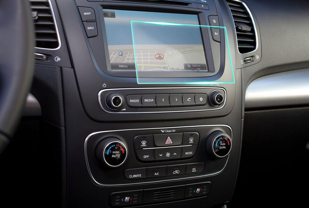 Crystal Clear Screen Protector for 2013 Kia Sorento Vehicle Navigation