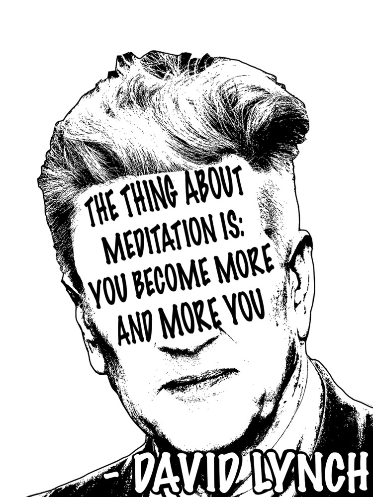 David Lynch Quoted Stickers