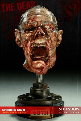 SIDESHOW THE DEAD SPECIMENS  HEAD 687M EDITION BUST 149/200  STATUE