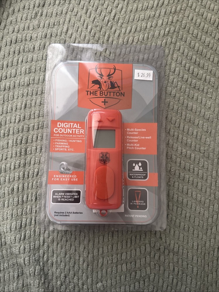 The Button Digital Counter Electronic For Outdoor Activities