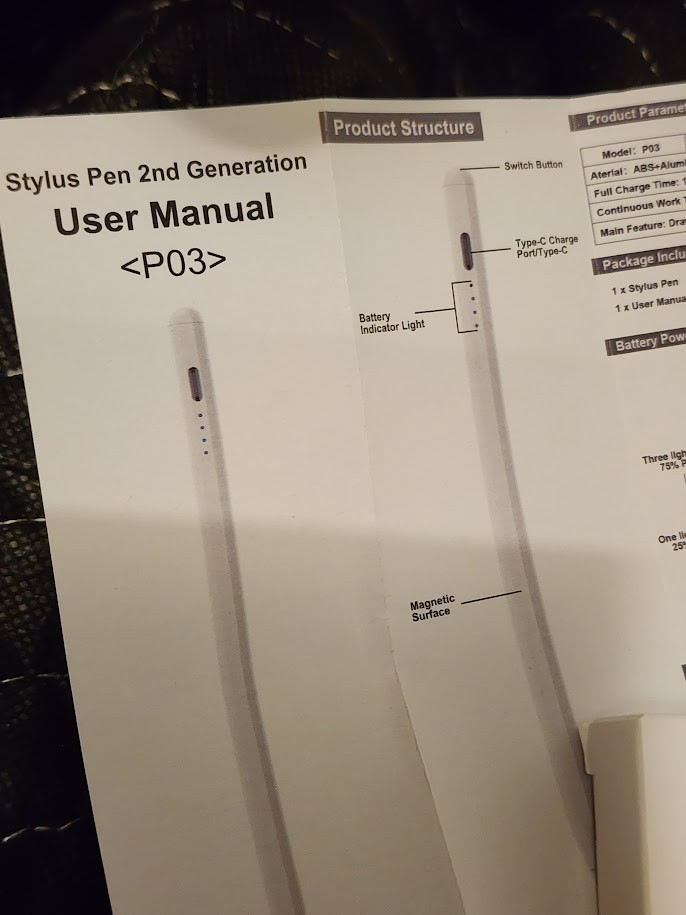 NEW Second Generation Stylus Pen for Ipad 2018-2024
