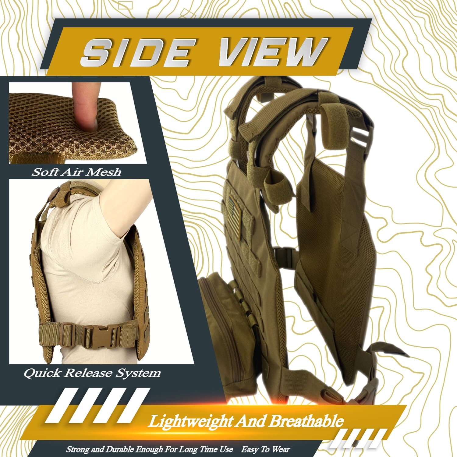 Tactical Weight Vest for Men and Women, Weighted Running Vest Weighted Vest S...