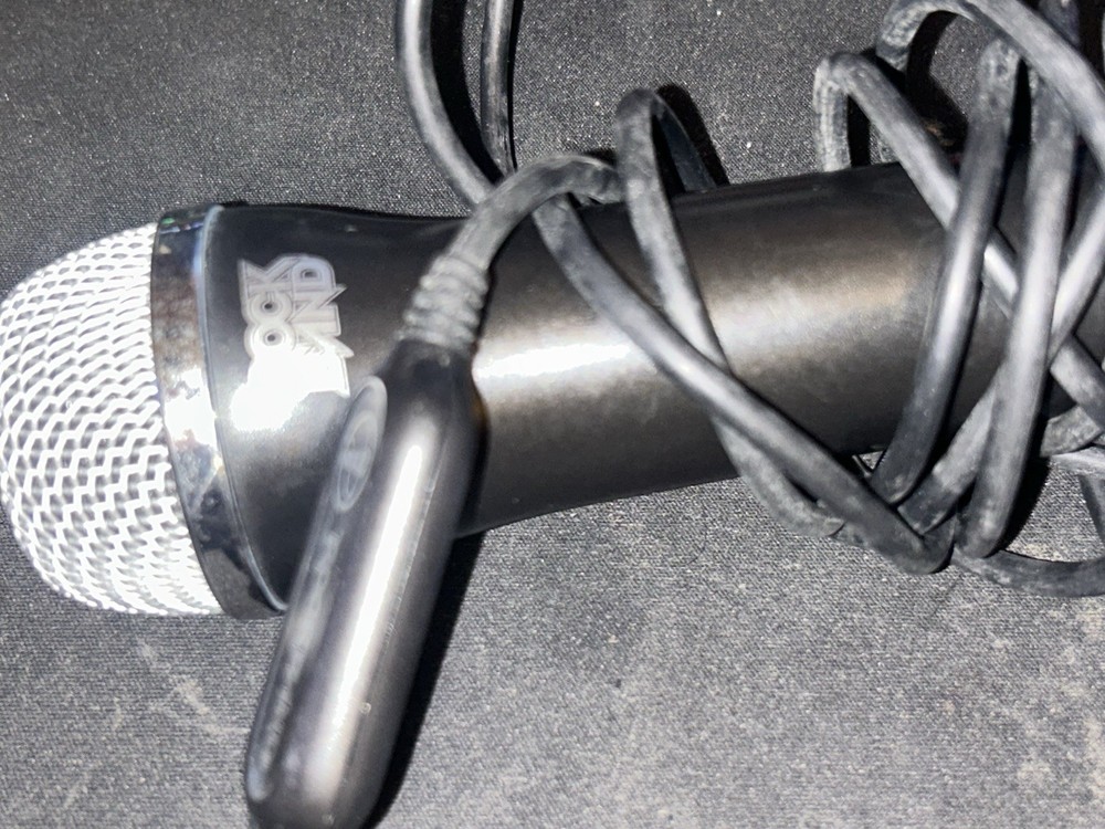 Rock Band USB Microphone Logitech Harmonix Wired Tested Working PS3 PS4 Xbox PC