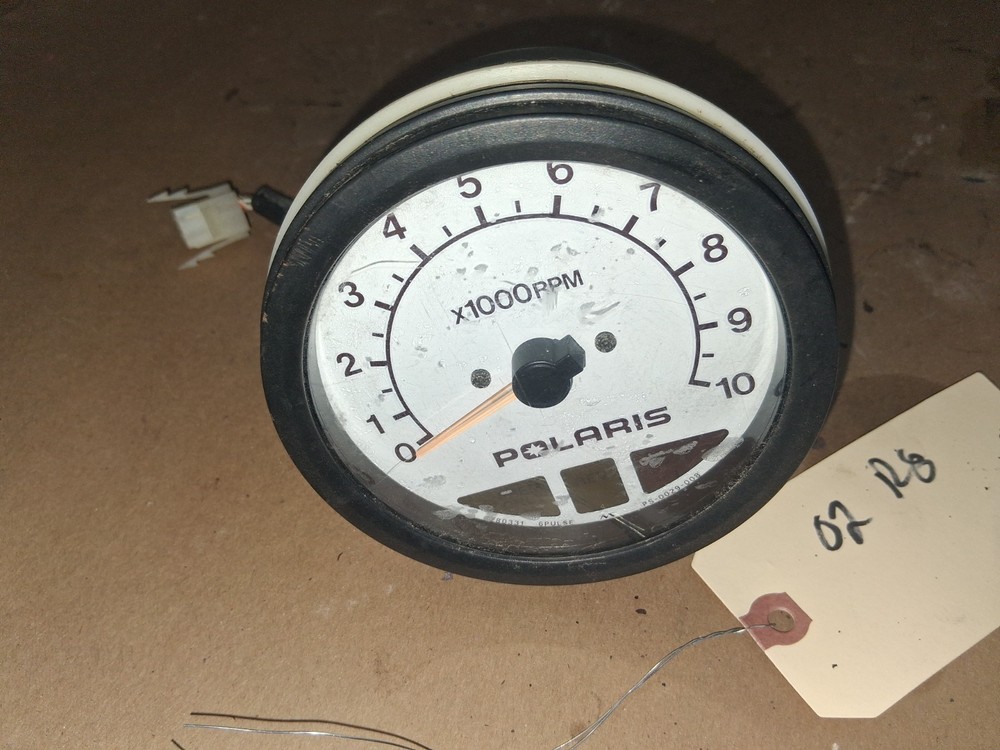 Polaris Tachometer 6 Pulse White #2 RMK 3280329