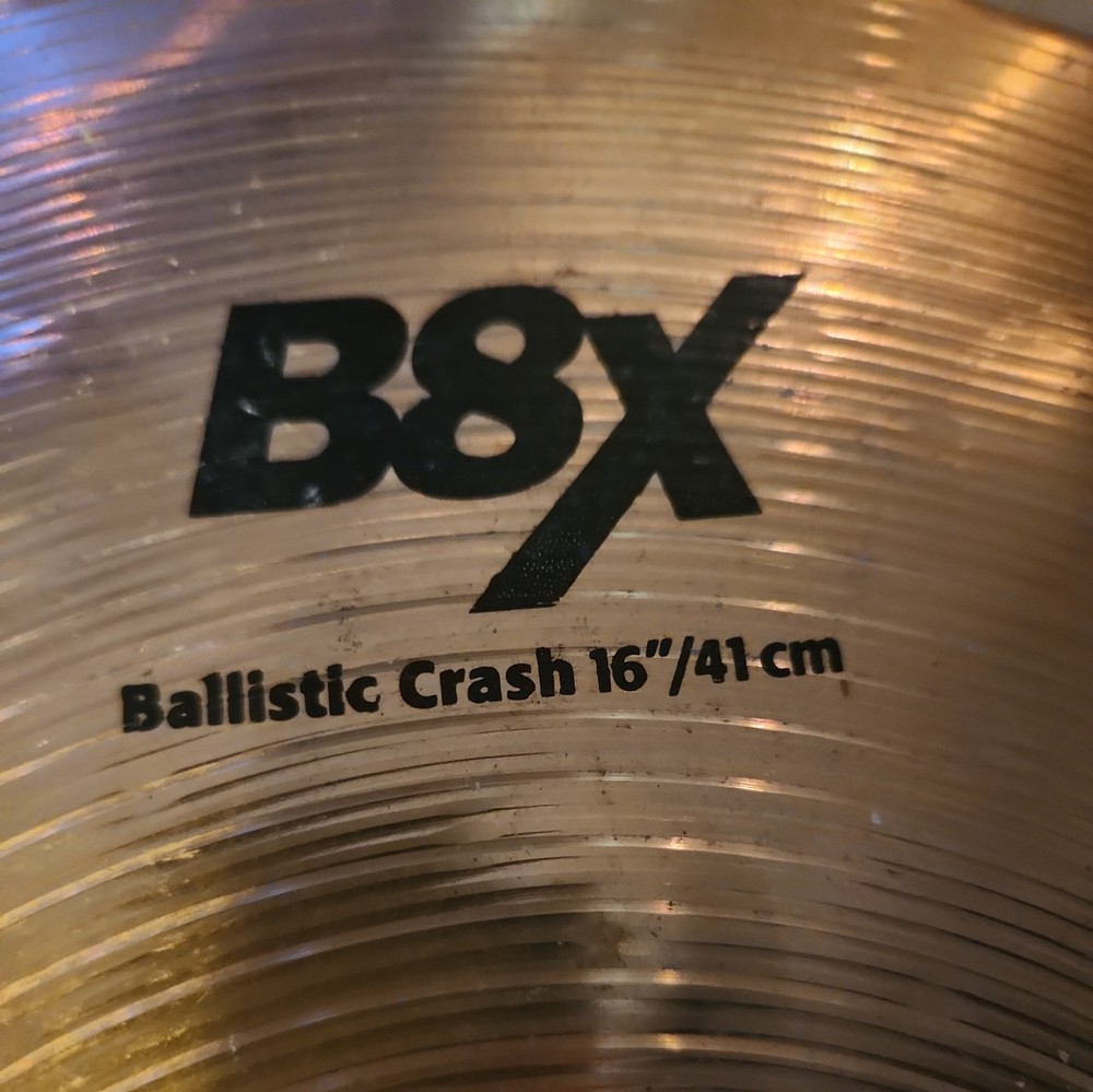 Sabian B8X 16” Ballistic Crash