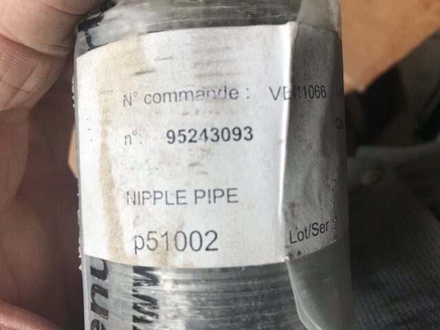 95243093 INGERSOLL-RAND PIPE NIPPLE 2X3