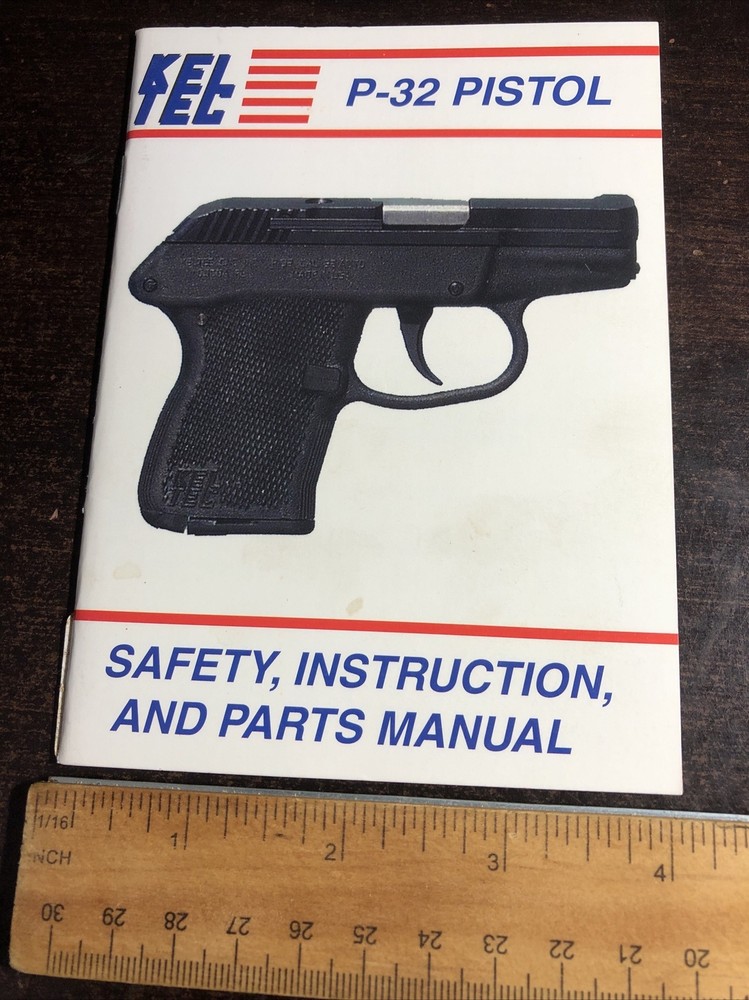 Instruction Manual Kel Tec P 32 Pistol