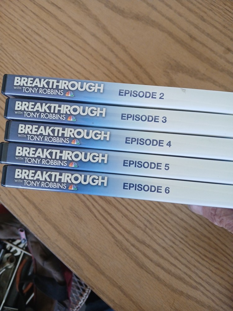 Breakthrough With Tony Robbins 2-6 DVD