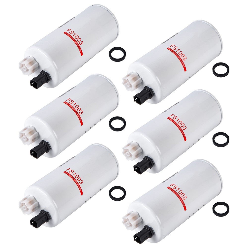 6PCS Fuel Filter FS1003 for Cummins Generator Sets Diesel Engine MBE900 ISB ISC